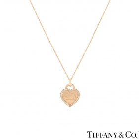 Tiffany & Co. Rose Gold Return to Tiffany Pendant